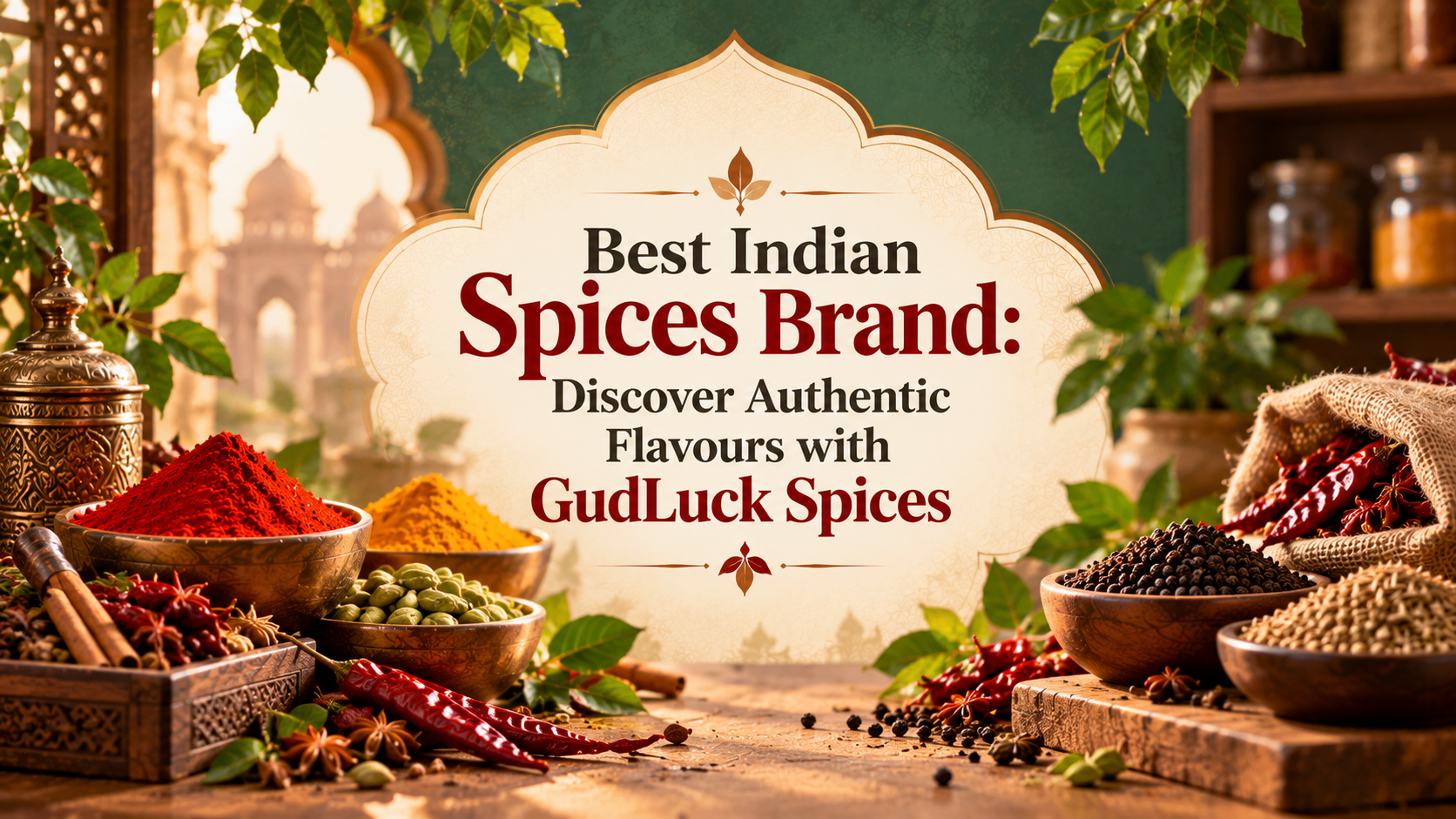 Best Indian Spices Brand: Discover Authentic Flavours with GudLuck Spices
