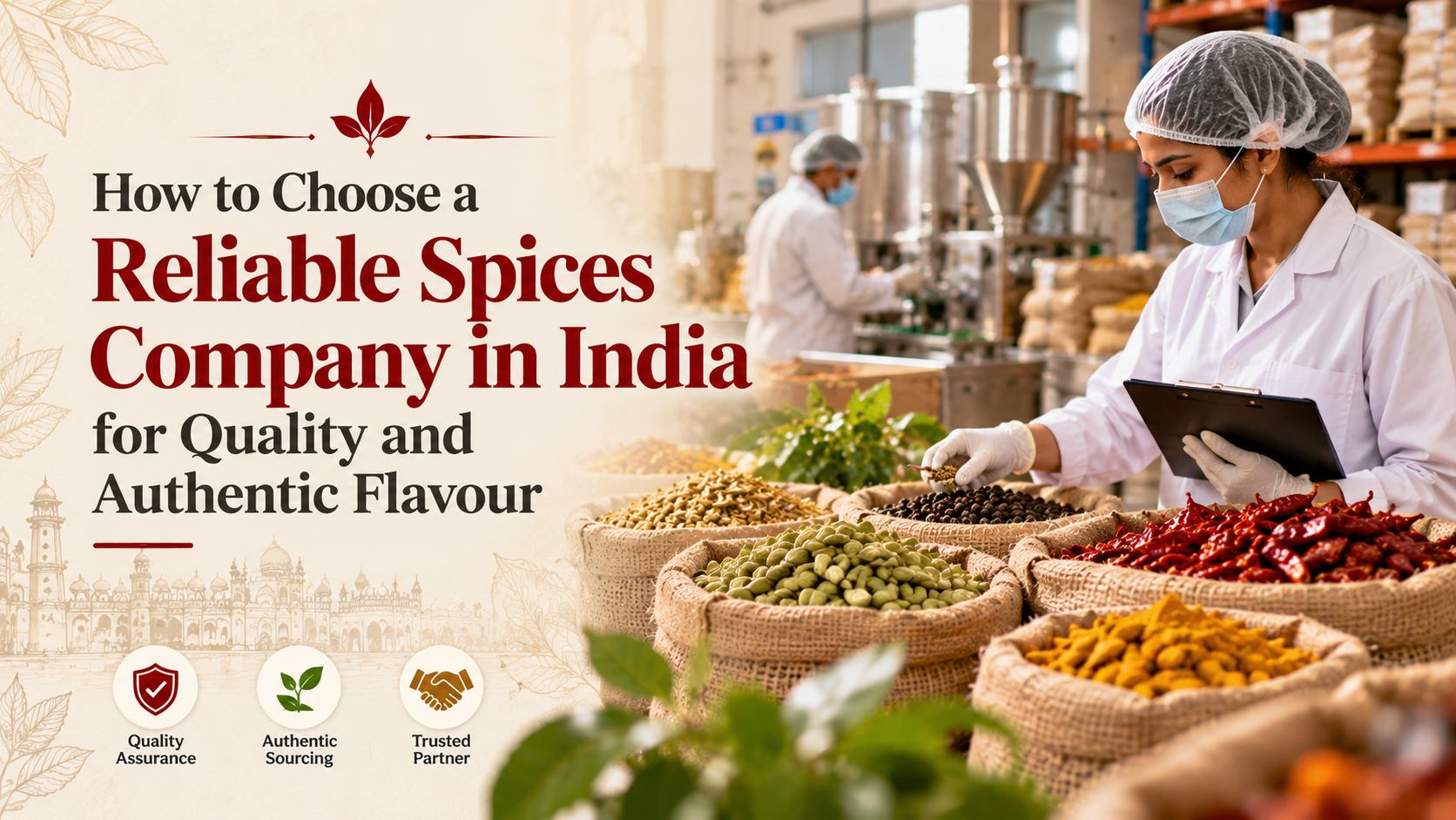 How to Choose a Reliable Spices Company in India for Quality and Authentic Flavour