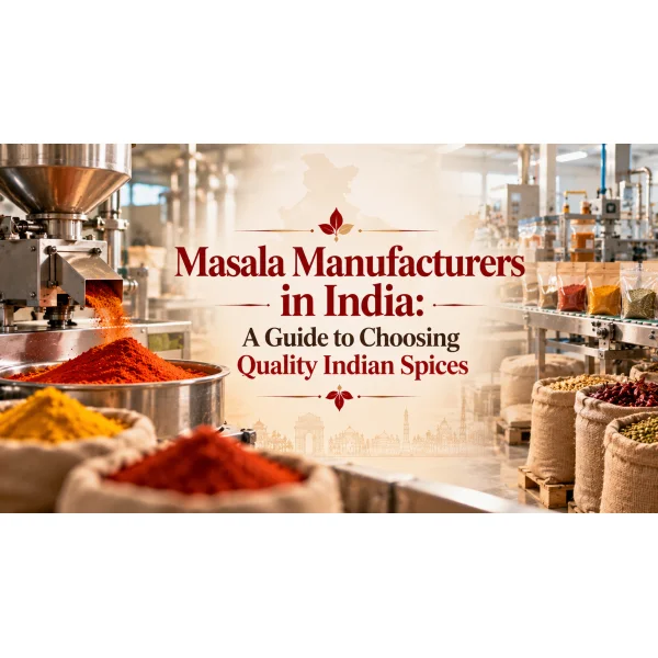 Masala Manufacturers in India: A Guide to Choosing Quality Indian Spices