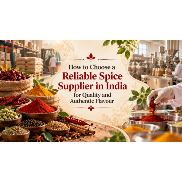 How to Choose a Reliable Spice Supplier in India for Quality and Authentic Flavour