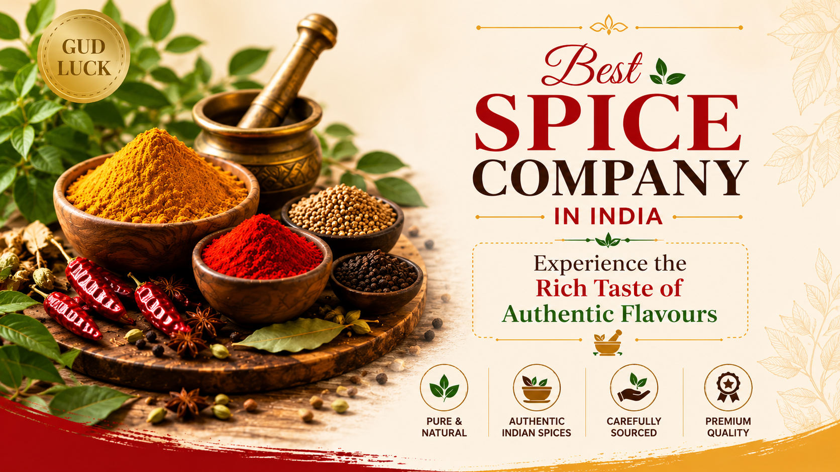 Best Spice Company in India – Experience the Rich Taste of Authentic Flavours