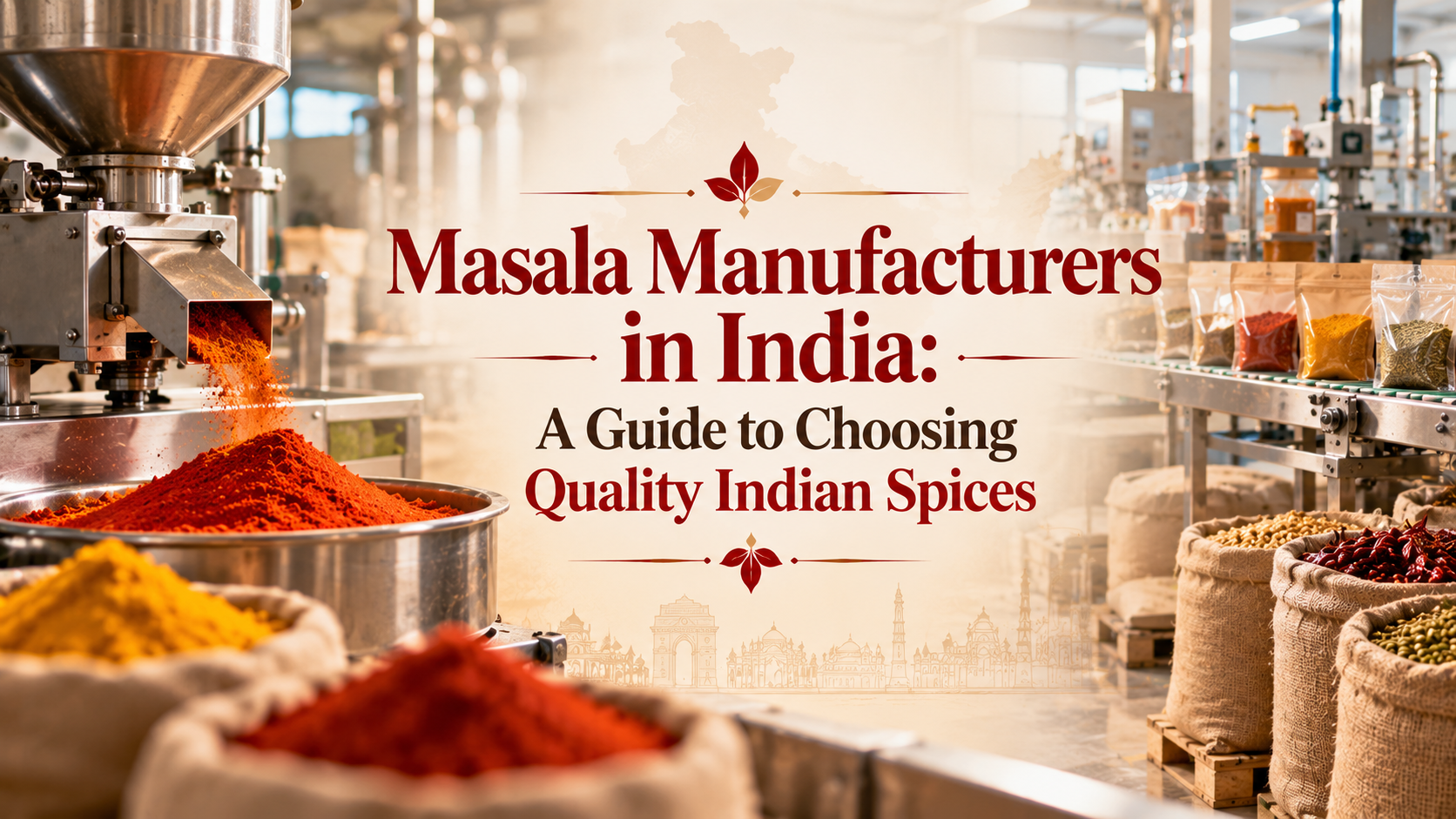 Masala Manufacturers in India: A Guide to Choosing Quality Indian Spices