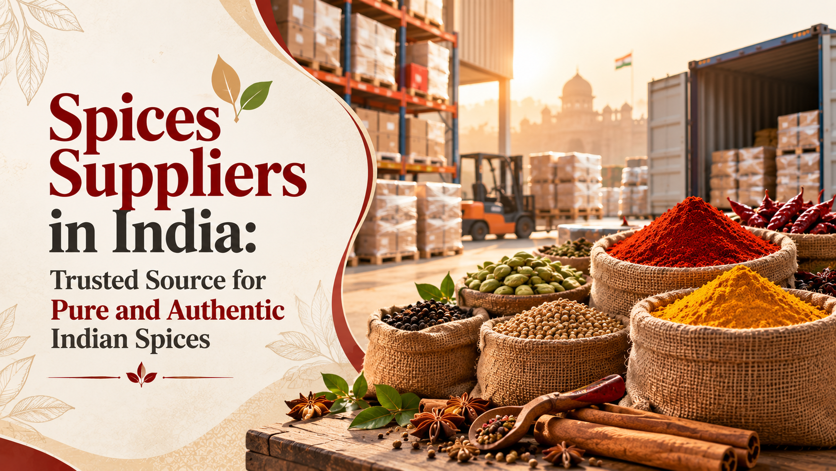 Spices Suppliers in India: Trusted Source for Pure and Authentic Indian Spices