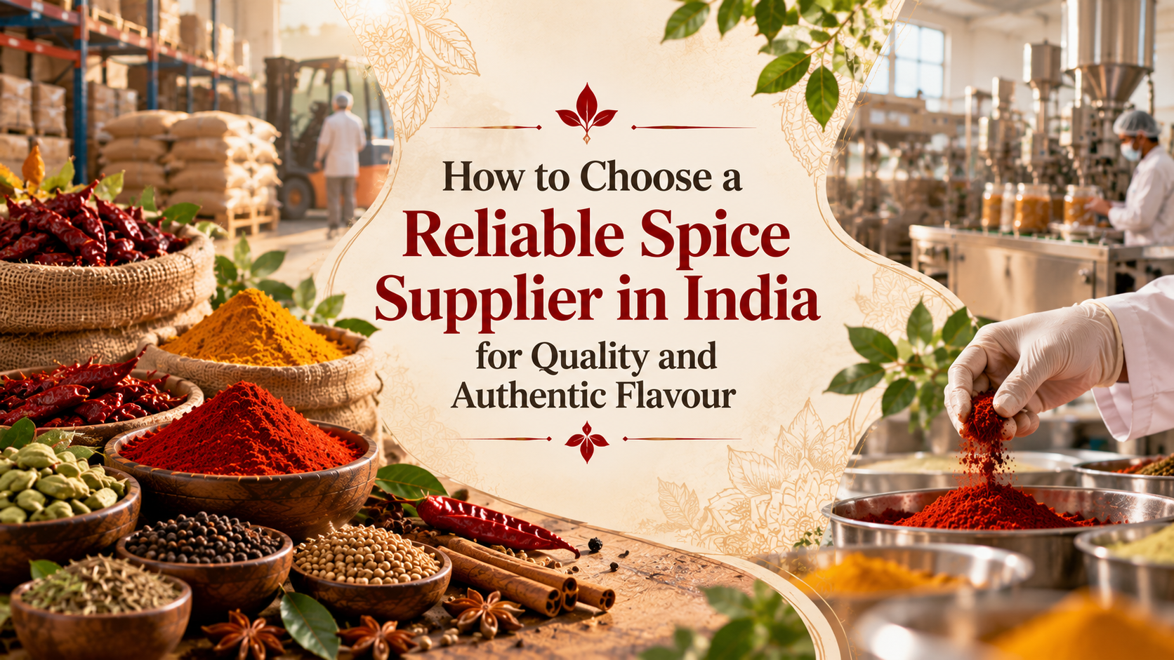 How to Choose a Reliable Spice Supplier in India for Quality and Authentic Flavour