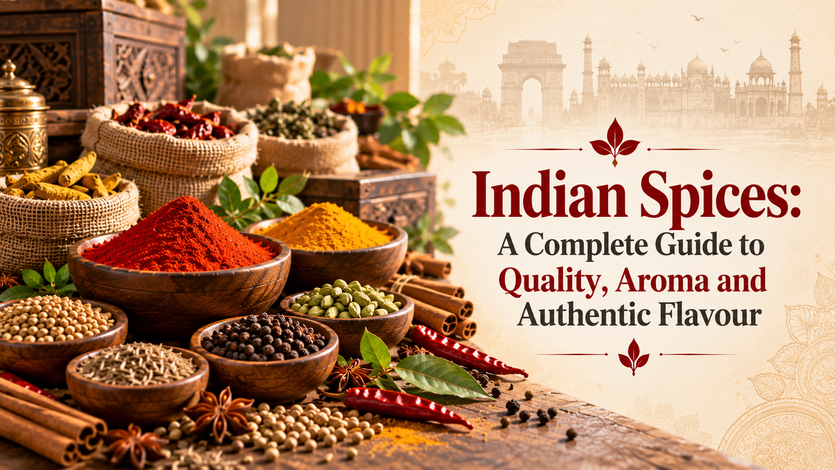 Indian Spices: A Complete Guide to Quality, Aroma and Authentic Flavour